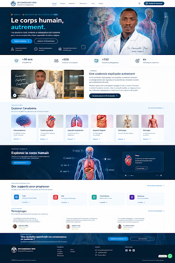 Corps humain interactif